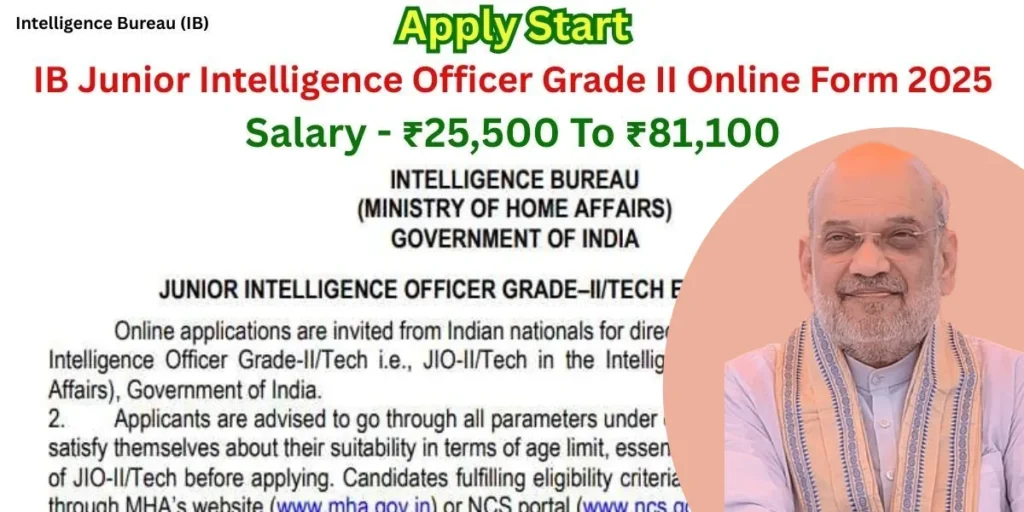 IB Junior Intelligence Officer Grade II